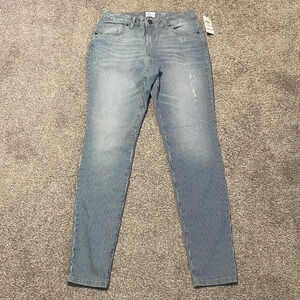NWT S&CO. Macy’s Pin Striped Skinny Low Rise Denim Jeans 6